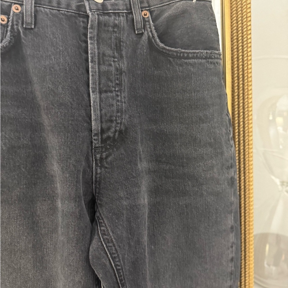 Agolde Riley Crop button down jeans - Picture 7 of 13